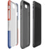Dominican Republic Flag Faded iPhone SE (2nd & 3rd Gen) Pro Case